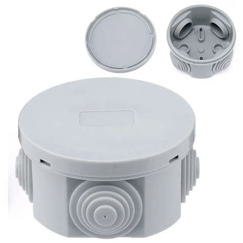 round outdoor electrical junction box plastic|weatherproof electrical junction box plastic.